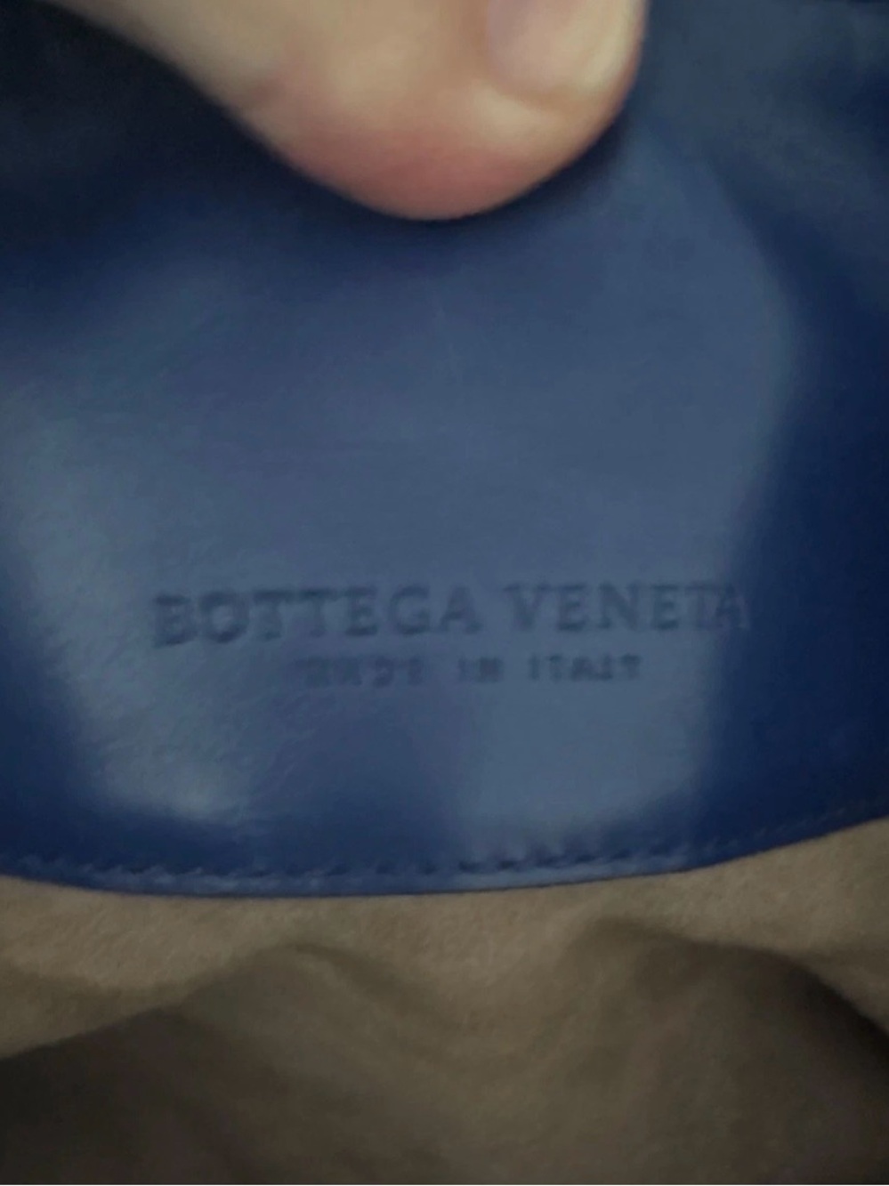 Bottega Veneta Intrecciato Leather Satchel in Navy Blue - Picture 13 of 13